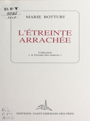 cover image of L'étreinte arrachée